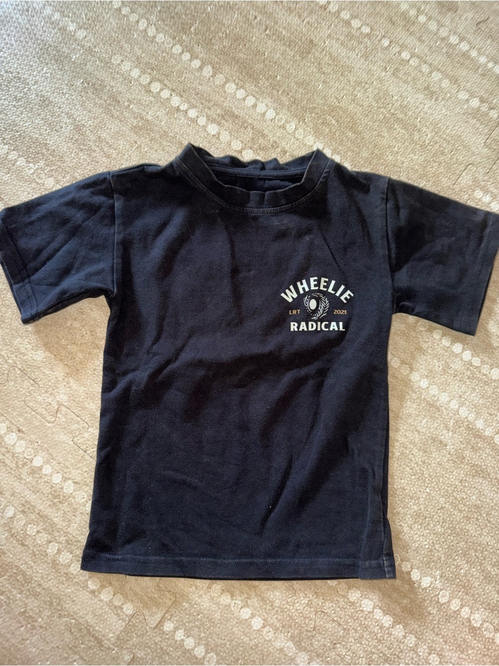 Kids Black Short-Sleeve Tee